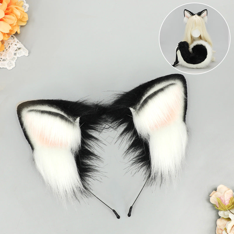 Halloween Shiba Inu Ears Tail Costume Set