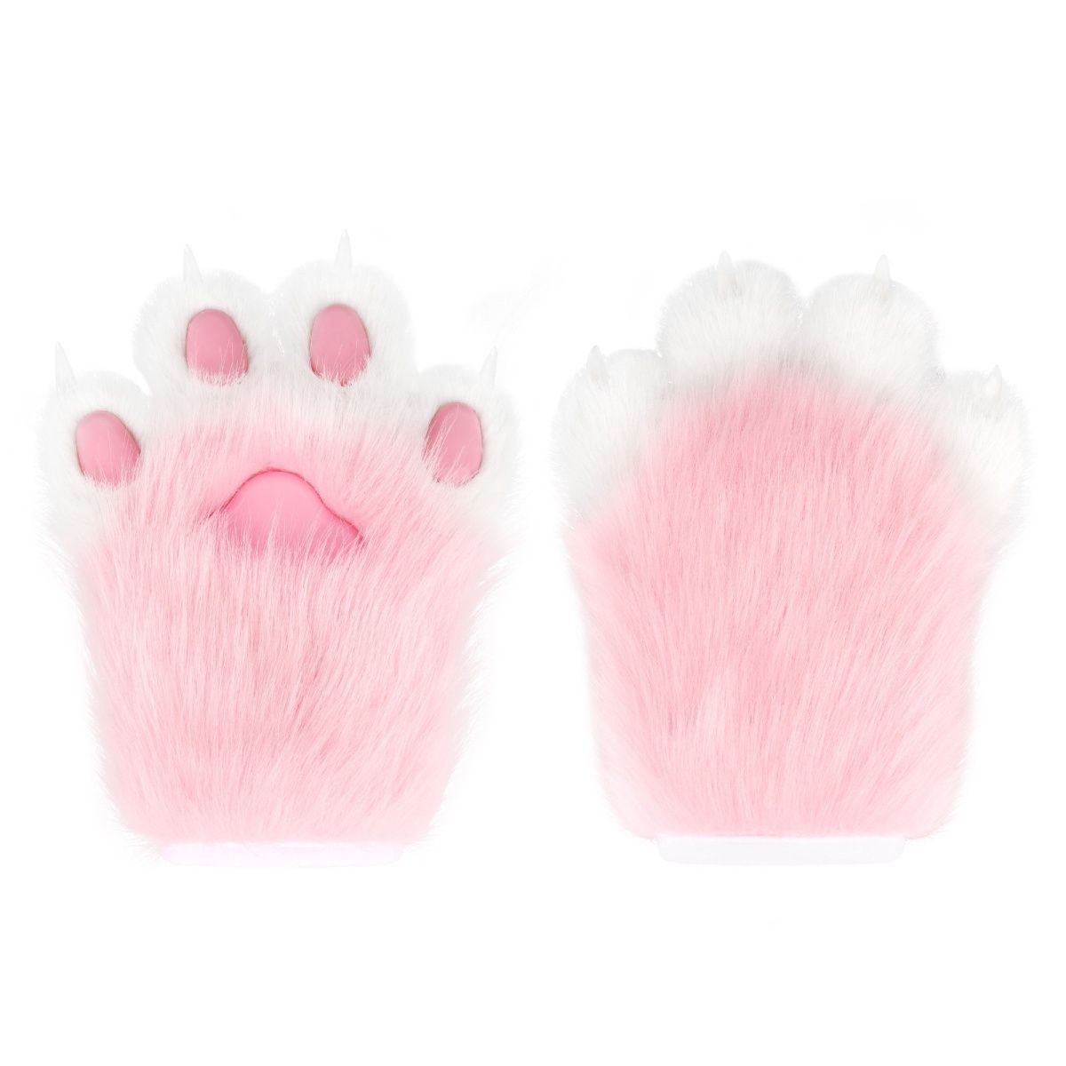 Fursuit Parts Plush Cat Paw Fox Gloves Cosplay Resin Nails In Stock