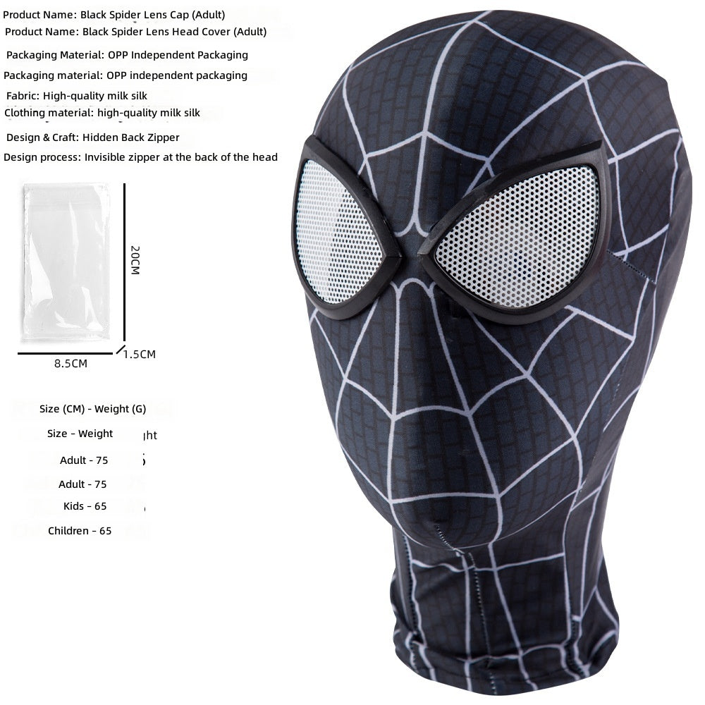 Miles Morales Spider-Man Mask Costume Halloween Cosplay