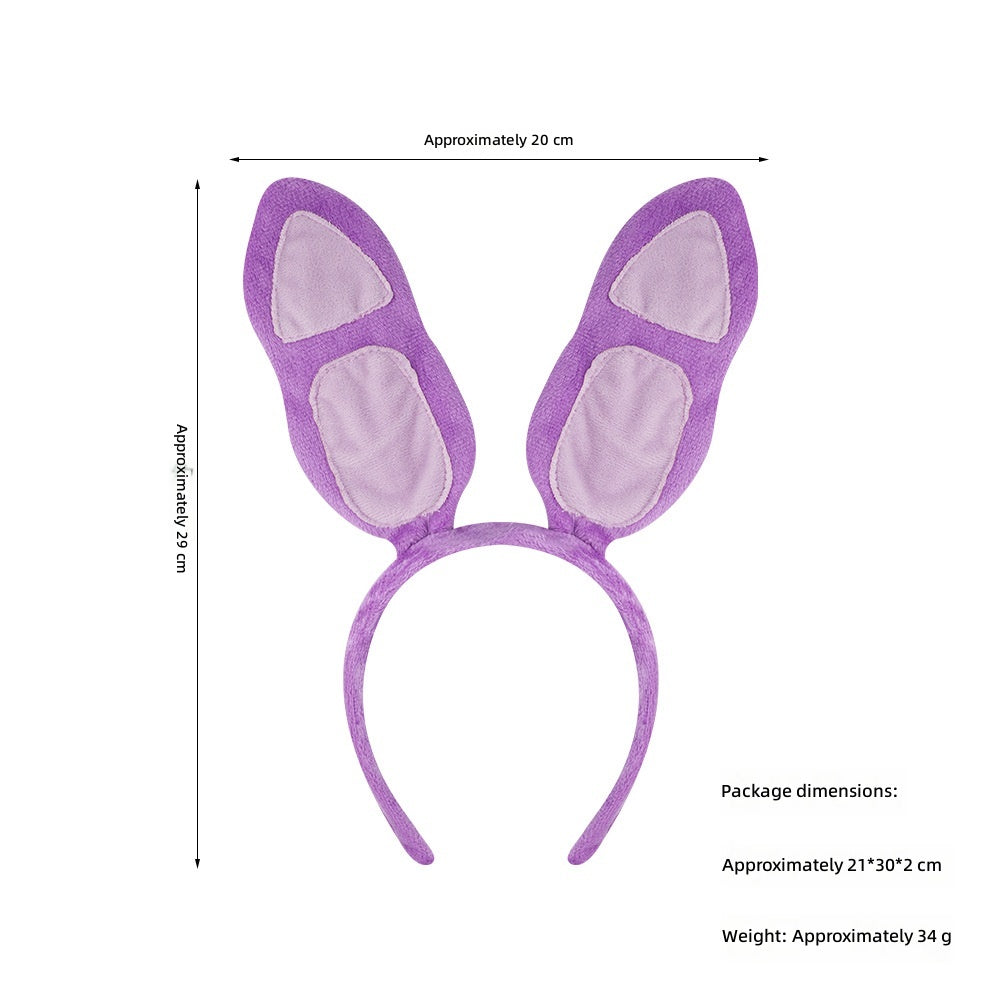 Halloween Bear Ears Headband Animal Cosplay Cute Brown