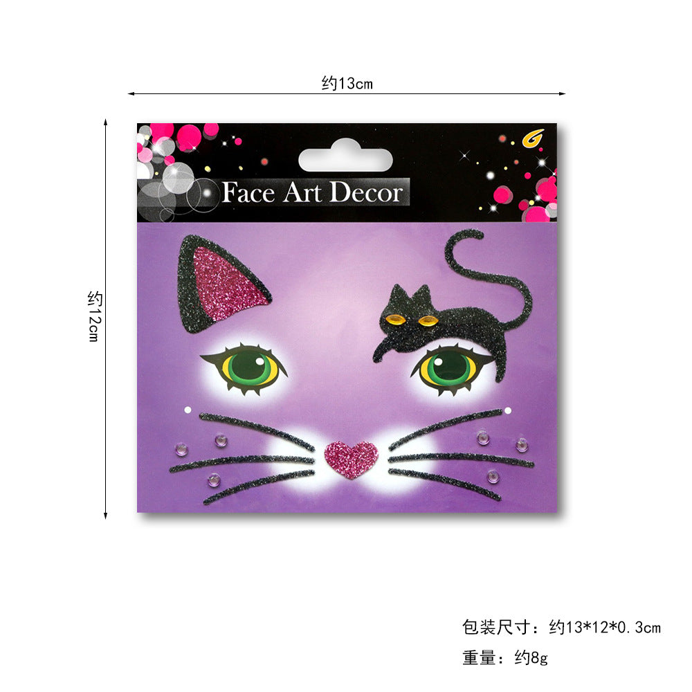 Halloween Animal Headband Cat Ears Fluffy Hair Band