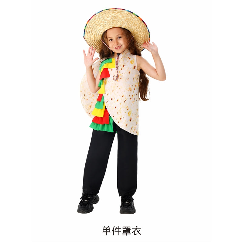Halloween Kids Costume Role Play Food Cosplay Outfit