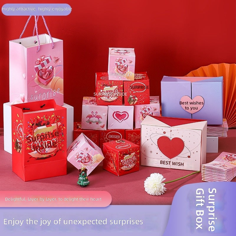 Birthday Gift Surprise Pop-Up Box Christmas Present