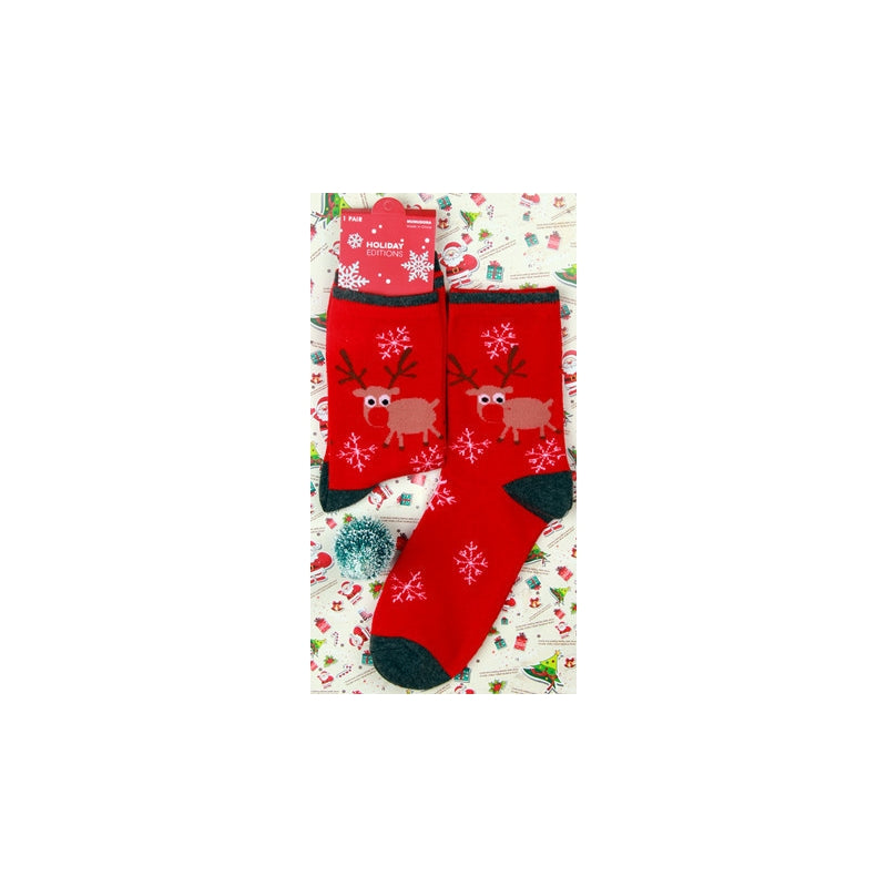 Cartoon Pattern Christmas Stocking