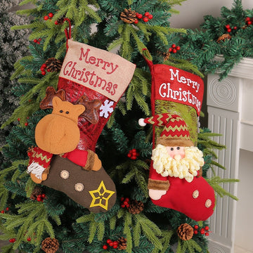 Big Head Doll Christmas Stocking
