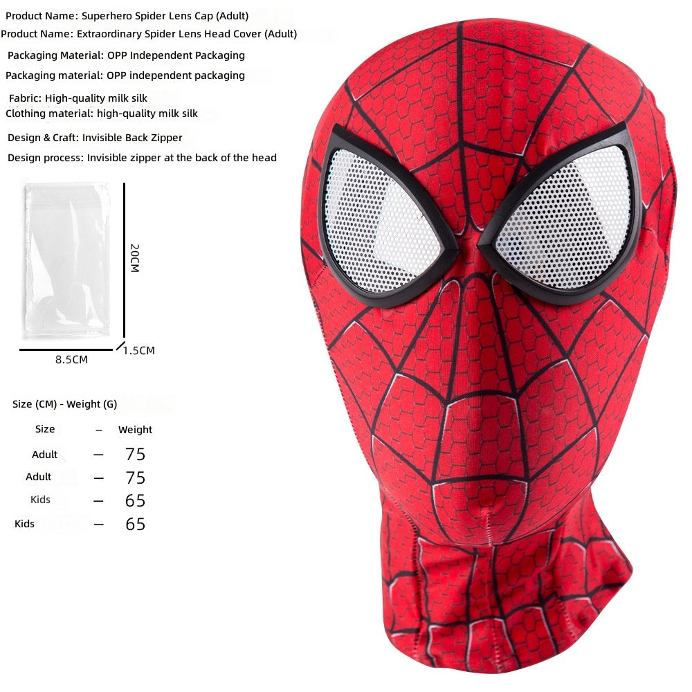 Miles Morales Spider-Man Mask Costume Halloween Cosplay