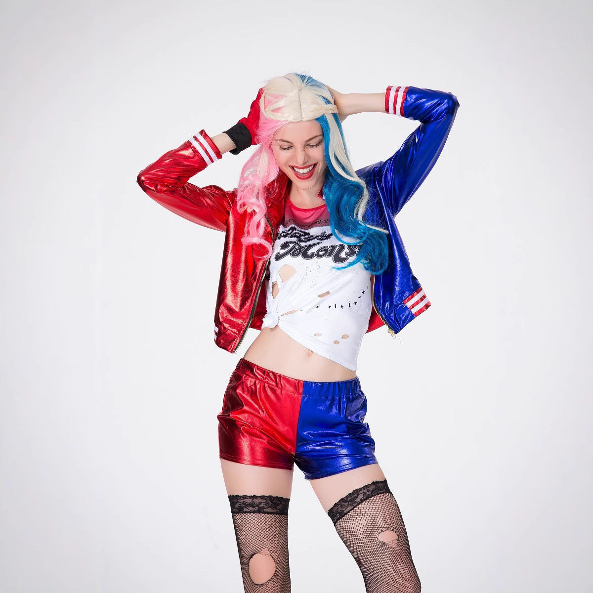 Suicide Squad Harley Quinn Cosplay Costume For Halloween