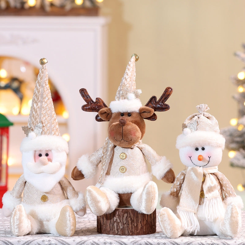 Christmas Doll Ornament Cartoon Home Wear Grooming