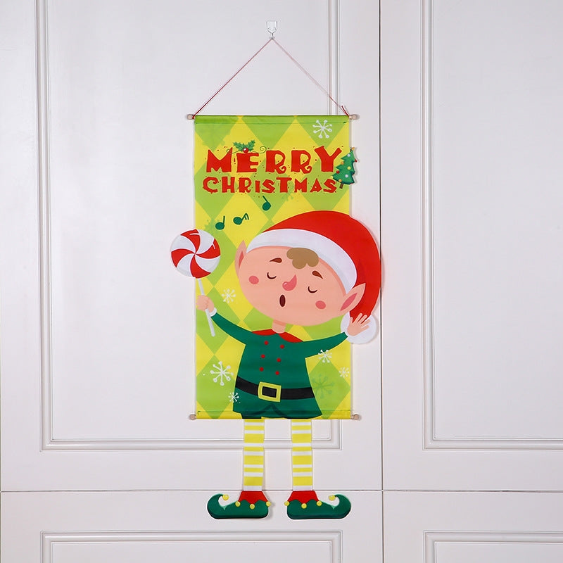 Christmas Banner Flag Garland
