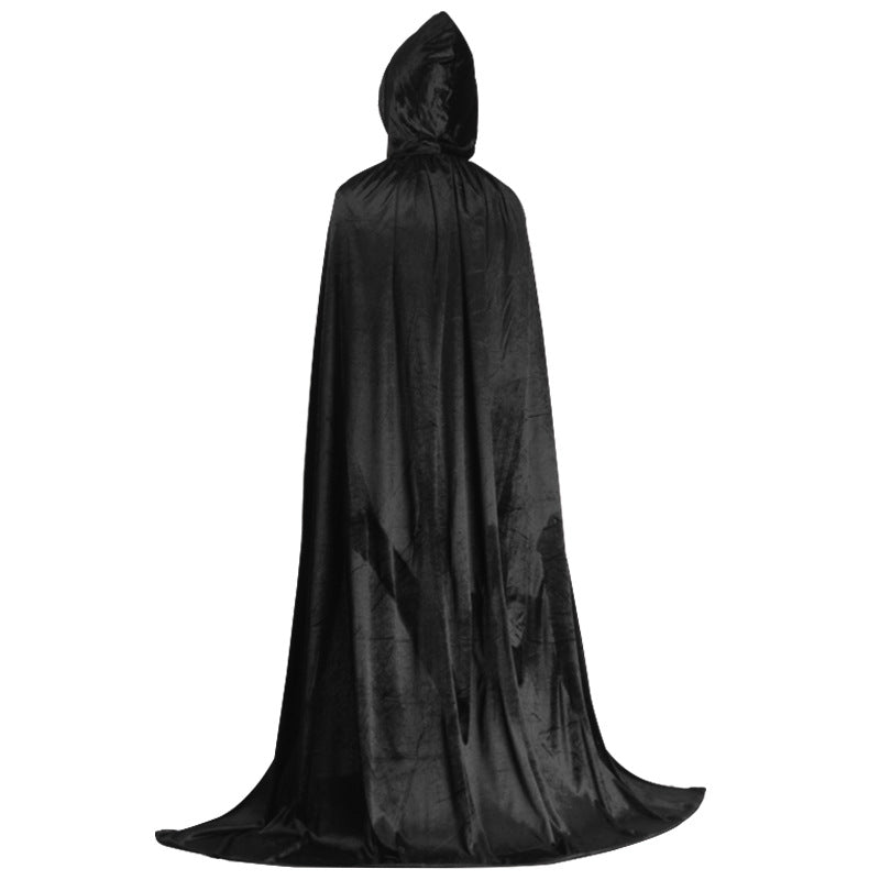 Wholesale Velvet Halloween Cloak For Kids Adults Vampire Reaper Costume