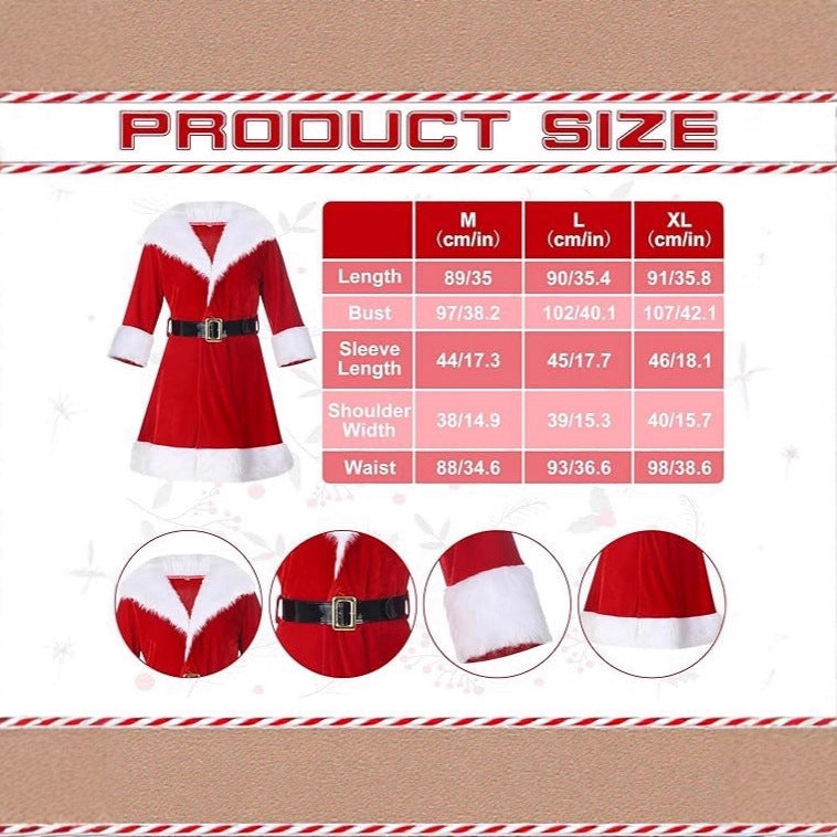 Christmas Costume For Women 2026 Party Stage Outfit