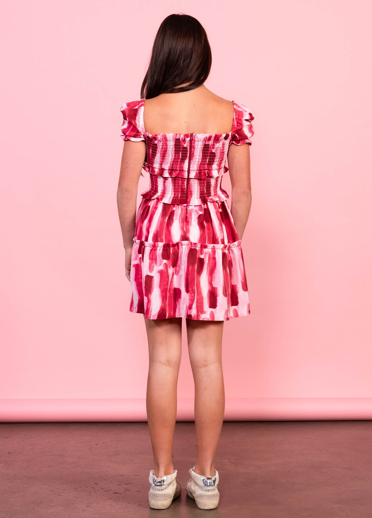 BERKLEY Puff Sleeve Smocked Dress