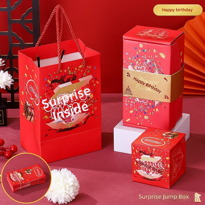 Birthday Gift Surprise Pop-Up Box Christmas Present