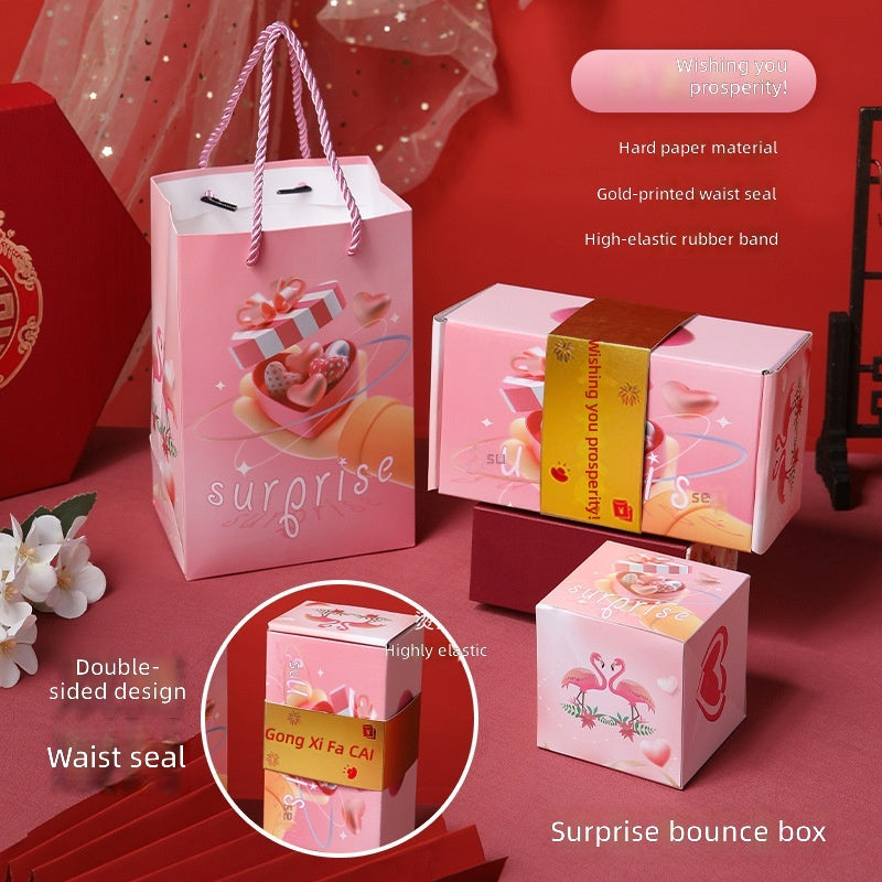 Birthday Gift Surprise Pop-Up Box Christmas Present