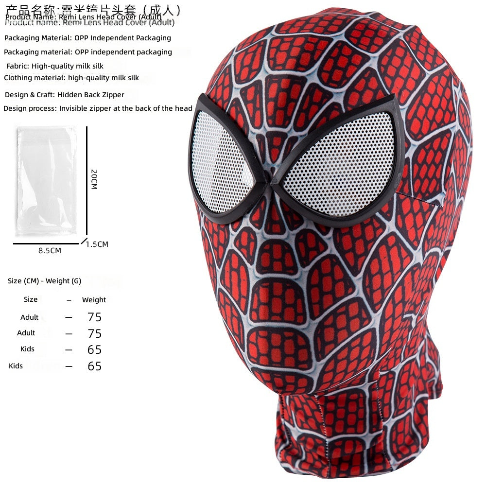 Miles Morales Spider-Man Mask Costume Halloween Cosplay