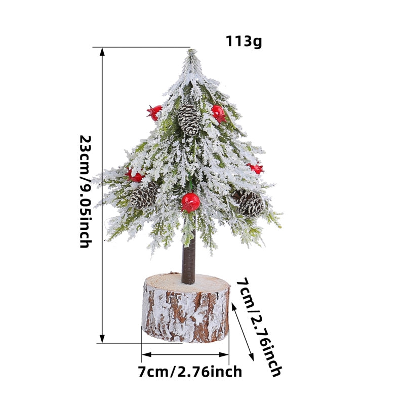 Artificial Red Berry Mini Christmas Tree