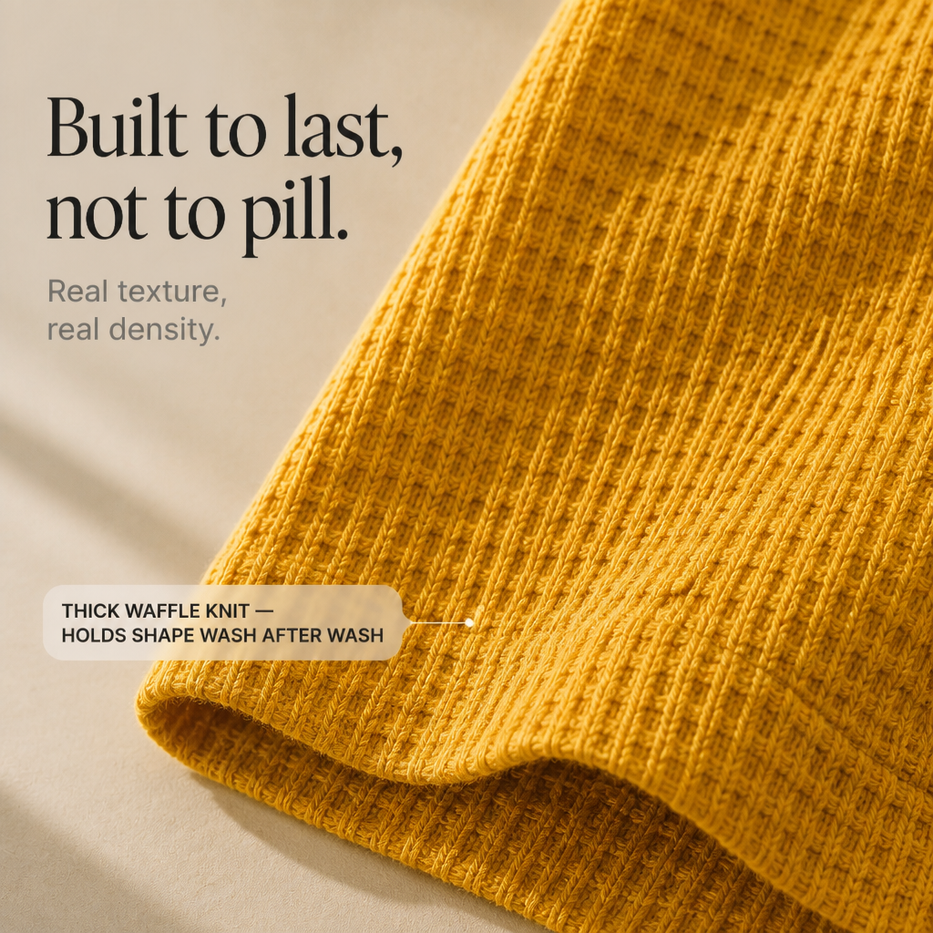 Knit Button Henley Top