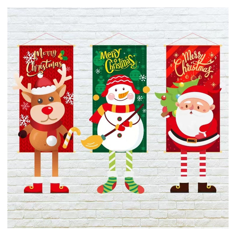 Christmas Banner Flag Garland