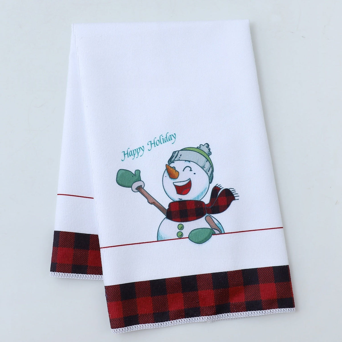 Christmas Clearance Kitchen Tea Towel Dish Cloth Polyester Microfiber