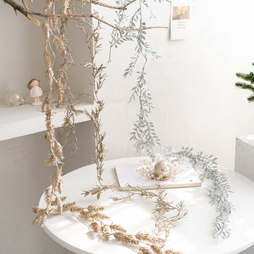 Christmas Artificial Vine Leaf Garland