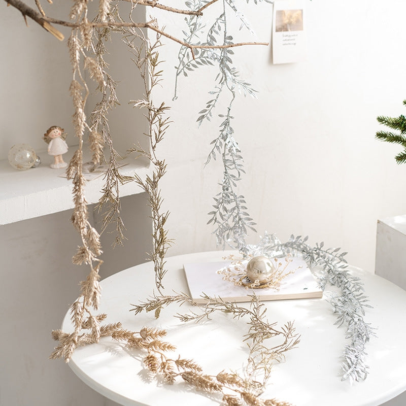 Christmas Artificial Vine Leaf Garland