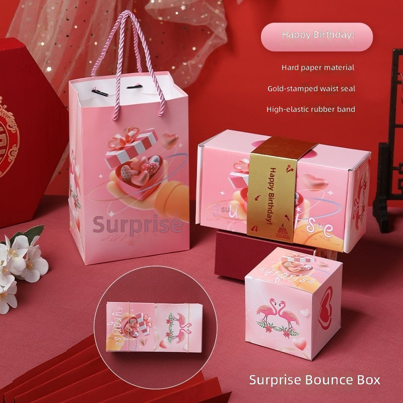 Birthday Gift Surprise Pop-Up Box Christmas Present