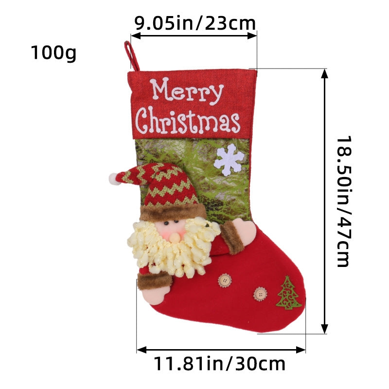 Big Head Doll Christmas Stocking