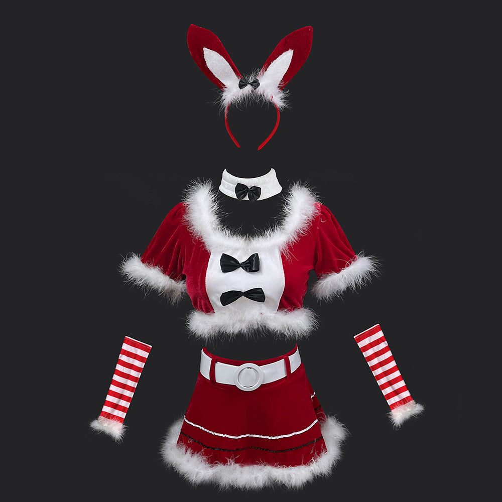 Sexy Bunny Costume Sleepwear For Christmas Halloween