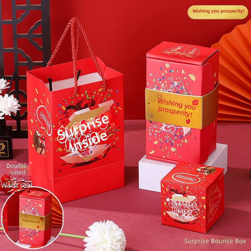Birthday Gift Surprise Pop-Up Box Christmas Present