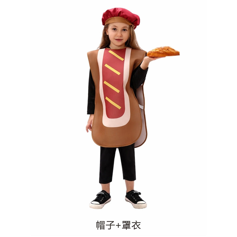 Halloween Kids Costume Role Play Food Cosplay Outfit
