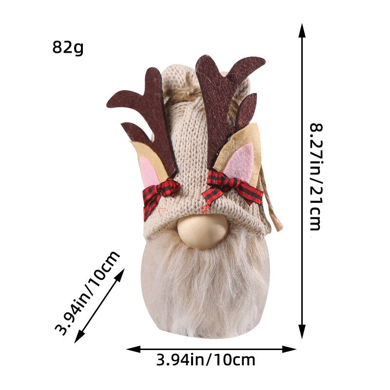 Christmas Doll Rudolph Plush Toy