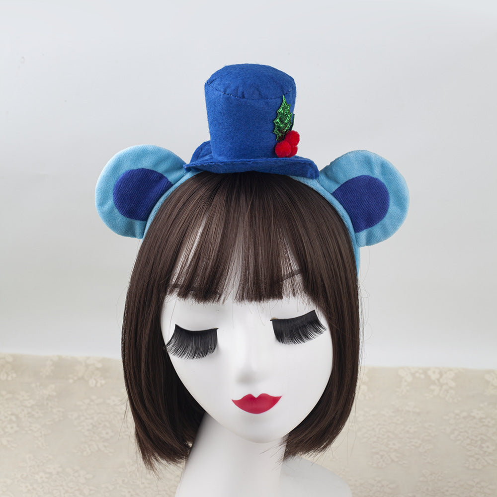 Halloween Bear Ears Headband Animal Cosplay Cute Brown