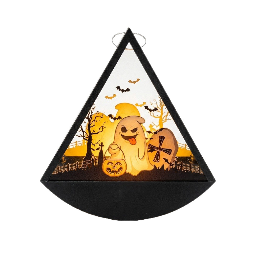 Halloween Decorations Pumpkin Lantern Candle Lamp Party