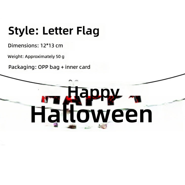 Halloween Blood Red Spiral Hanging Decoration