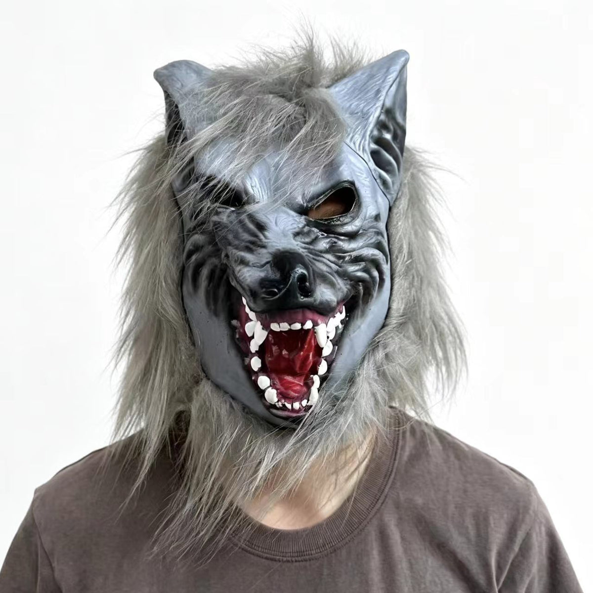 Halloween Werewolf Mask Set Scary Party Props