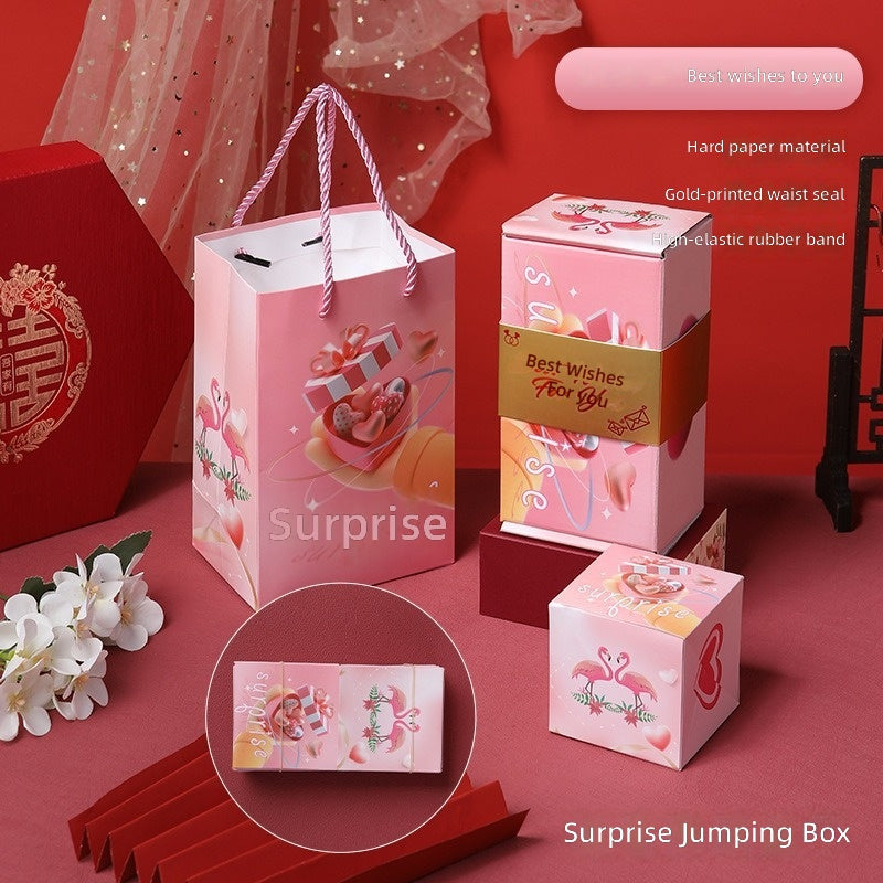 Birthday Gift Surprise Pop-Up Box Christmas Present