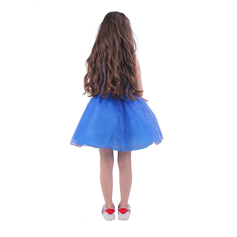 Spider-Woman Cosplay Costume For Kids Halloween Stage Performance