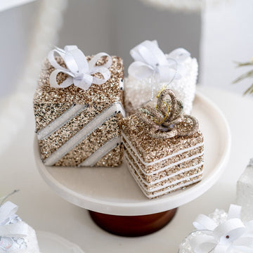 Champagne Gold Christmas Gift Box