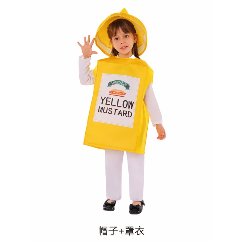 Halloween Kids Costume Role Play Food Cosplay Outfit