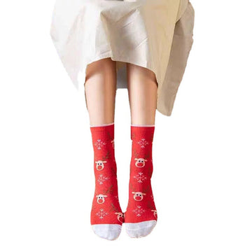 Cartoon Pattern Christmas Stocking