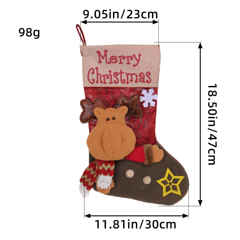 Big Head Doll Christmas Stocking
