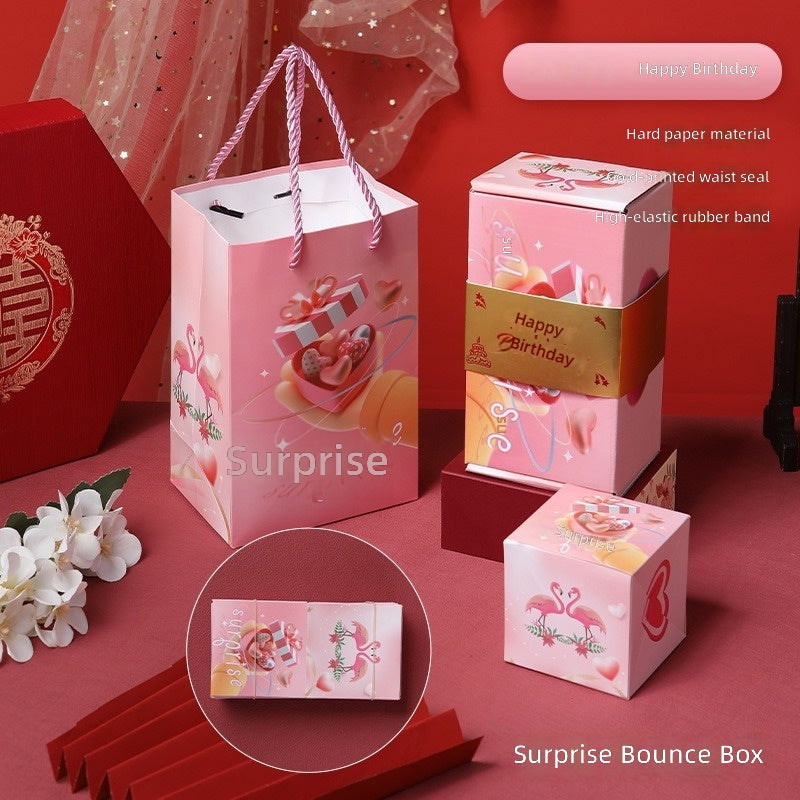 Birthday Gift Surprise Pop-Up Box Christmas Present