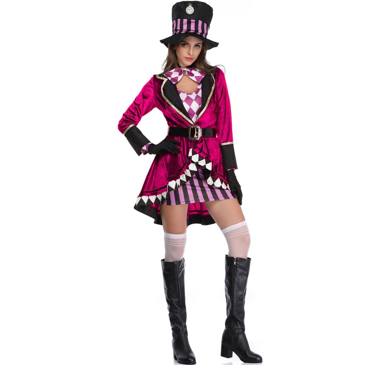 Alice Magician Costume Halloween Stage Show