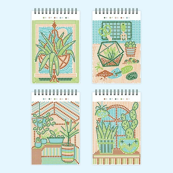 Lifelines FlowArt MINI Dot-By-Letter - Plant Paradise - Meditative Art
