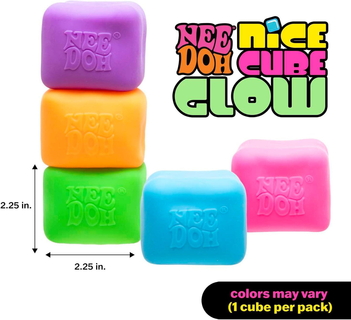 NeeDoh® Glow Nice Cube